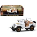 Greenlight 1979 Jeep Cj-7 Golden Eagle Dixie White 1-43 Diecast Model Car 86572